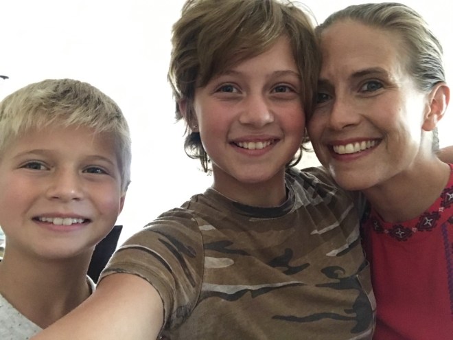 Kids and Mom July 2017