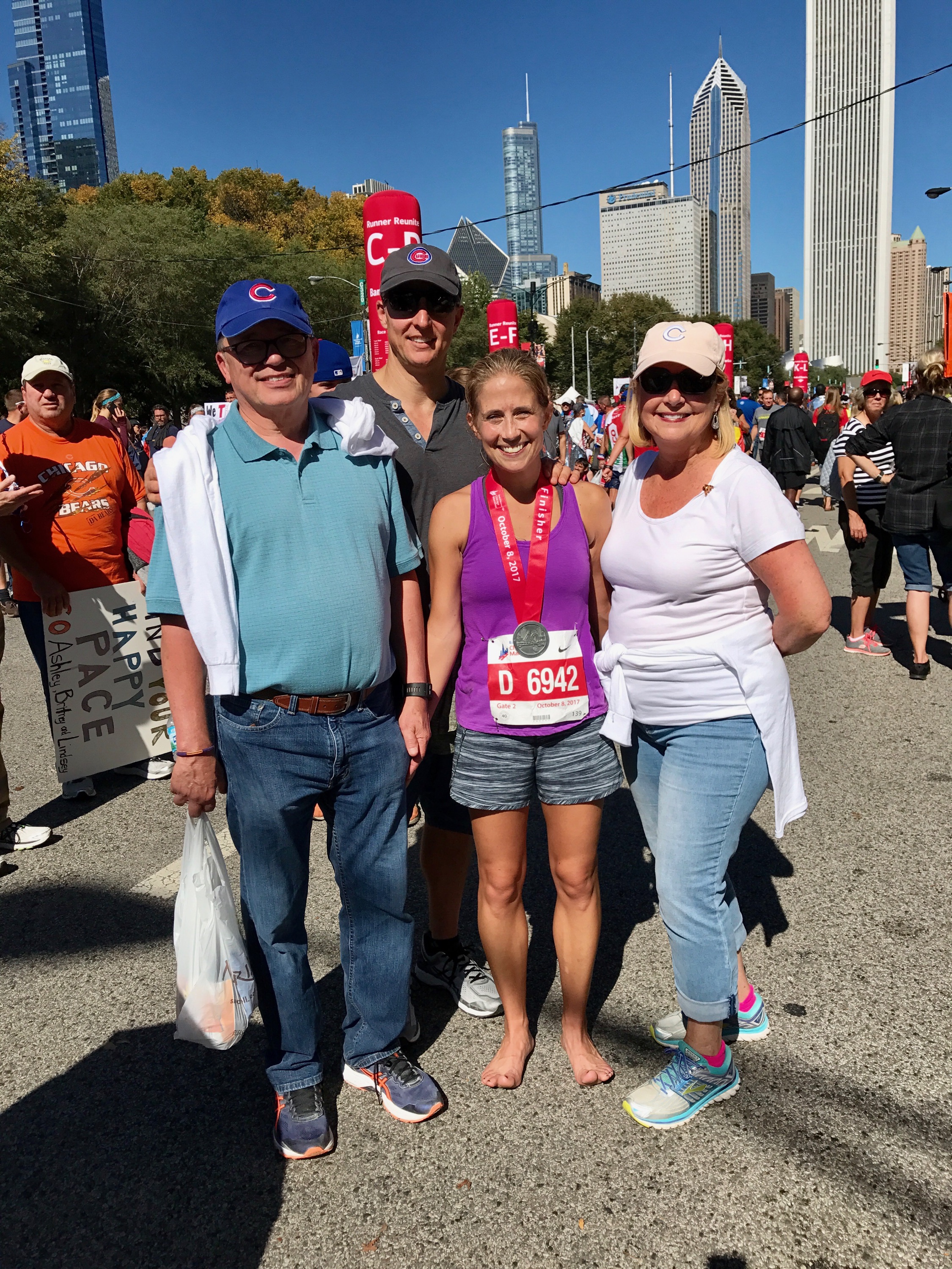 2017 Marathon w family